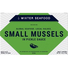 WIXTER SEAFOOD: Small Mussels in Pickled Sauce, 3.9 oz