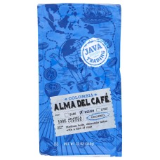 JAVA TRADING: Ground Colombia Alma Del Cafe, 12 oz
