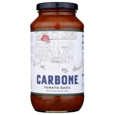 CARBONE: Sauce Tomato And Basil, 24 oz