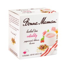 BONNE MAMAN: Tea Herbal Vitality 16Bg, 0.68 oz
