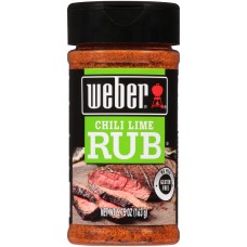 WEBER: Rub Chili Lime, 5.75 oz