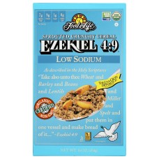 FOOD FOR LIFE: Ezekiel 4:9 Sprouted Low Sodium Crunchy Cereal, 16 oz