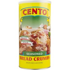 CENTO: Seasoned Bread Crumbs, 24 oz