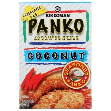 KIKKOMAN: Panko Coconut Bread Crumbs, 8 oz