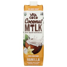 VITA COCO: Coconut Milk Vanilla, 1 lt