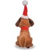 DR. SEUSS GRINCH: Grinch Max Santa Plush Figure Dog Toy, 1 pk