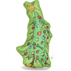 DR. SEUSS GRINCH: Grinch Christmas Tree Squeaker Dog Toy, 1 pc