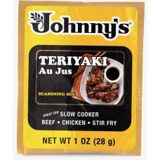 JOHNNYS FINE FOODS: Au Jus Powder Teriyaki, 1 oz