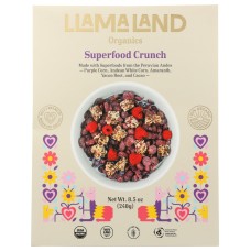 LLAMALAND ORGANICS: Cereal Superfood Crunch, 8.5 oz