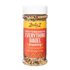 ZESTY Z: Mediterranean Everything Bagel Seasoning, 4 oz