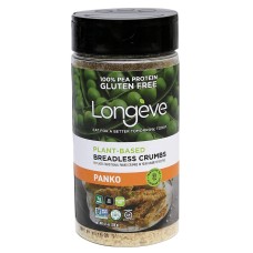 LONGEVE BRANDS: Panko Plant-Based Breadless Crumbs, 4.5 oz