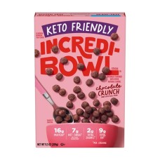 INCREDI-BOWL: Chocolate Crunch Cereal, 9.5 oz