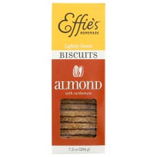 EFFIES HOMEMADE: Almond With Cardamom Biscuits, 7.2 oz