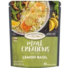 ORRINGTON FARMS: Sauce Lemon Basil, 8 oz