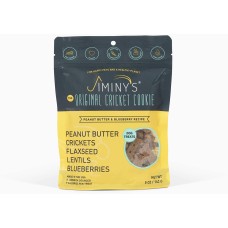 JIMINYS: Peanut Butter & Blueberry Recipe Cricket Cookie Dog Treats, 5 oz