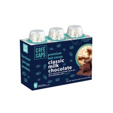 CAFE CAPS: Classic Milk Chocolate Premium Hot Cocoa, 6 cu