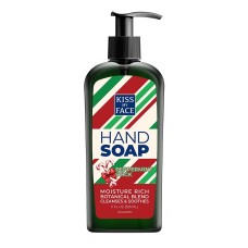 KISS MY FACE: Peppermint Holiday Hand Soap, 11 OZ