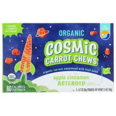 EAT THE CHANGE: Organic Apple Cinnamon Cosmic Carrot Chews, 3.5 oz