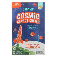 EAT THE CHANGE: Organic Orange Mango Cosmic Carrot Chews, 3.5 oz