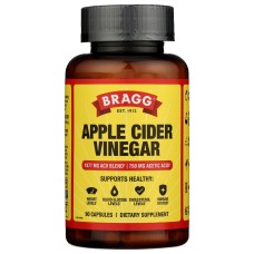 BRAGG: Apple Cider Vinegar Capsules, 90 cp