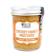 FOOD FOR THOUGHT: Truly Natural Cherry Honey Mustard, 8 fo