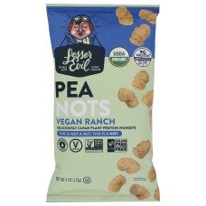LESSEL EVIL: Peanots Vegan Ranch, 4 oz