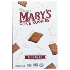 MARYS GONE CRACKERS: Cinnamon Kookies, 5 oz