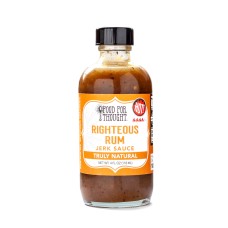 FOOD FOR THOUGHT: Righteous Rum Jerk Sauce, 4 fo