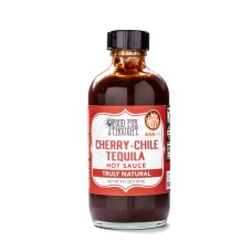 FOOD FOR THOUGHT: Cherry-Chile Tequila Hot Sauce, 4 fo