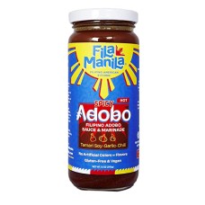 FILA MANILA: Spicy Adobo Marinade Sauce, 12 oz