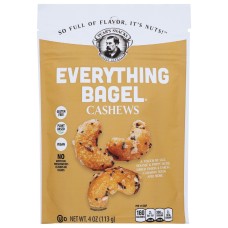 PEARS SNACKS: Cashews Everything Bagel, 4 OZ