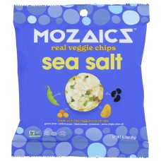 MOZAICS: Sea Salt Real Veggie Chips, .75 oz
