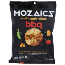 MOZAICS: Bbq Real Veggie Chips, 3.5 oz