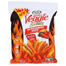 SENSIBLE PORTIONS: Screamin' Hot Garden Veggie Straws, 0.75 oz