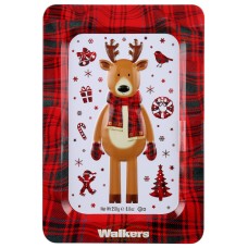 WALKERS: Shortbread Cookie Reindeer Tin, 8.8 OZ