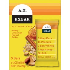 RXBAR: Bar Honey Cinnamon Peanut Butter 5 Bars, 9.7 OZ