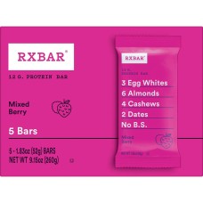 RXBAR: Bar Mixed Berry 5Pc, 9.15 OZ