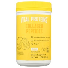 VITAL PROTEINS: Lemon Collagen Peptides, 11 oz