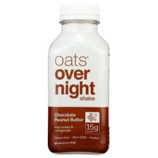OATS OVERNIGHT: Chocolate Peanut Butter Shake, 2.2 oz