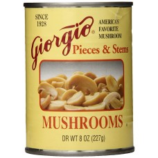 GIORGIO: Mushrooms Pieces N Stems, 8 oz