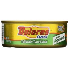 DOLORES: Yellowfin Tuna Salad With Vegetables, 5 oz