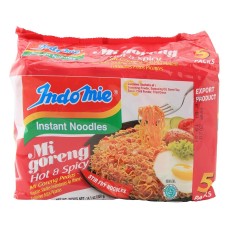 INDOMIE: Hot & Spicy Fried Noodles, 14.1 OZ