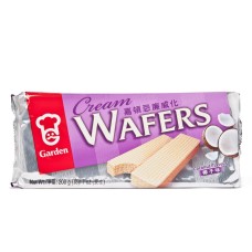 GARDEN: Wafers Coconut Cream, 7 OZ