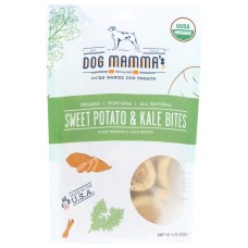DOG MAMMAS: Organic Sweet Potato & Kale Bites, 6 oz