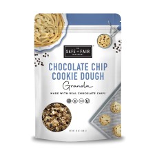 THE SAFE AND FAIR FOOD CO: Chocolate Chip Cookie Dough Granola, 12 OZ