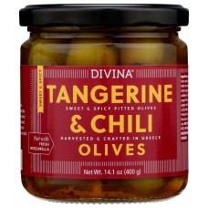 DIVINA: Olives Tangerine N Chili, 14.1 OZ