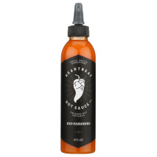 HEARTBEAT HOT SAUCE: Red Habanero, 6 fo HEARTBEAT HOT SAUCE: Red Habanero, 6 fo