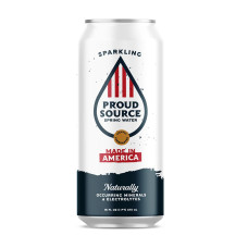 PROUD SOURCE: Made in America Sparkling Spring Water 8pk, 128 fo PROUD SOURCE: Made in America Sparkling Spring Water 8pk, 128 fo