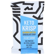 CANDO: Almond Butter Chocolate Chip Keto Krisp, 1.8 oz