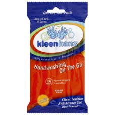 KLEENHANZ: Towelette On The Go 15Pc, 1 ea